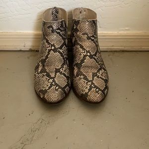 Dolce Vita Snake Skin Boots